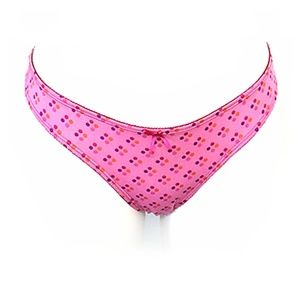DOLLHOUSE Pink Polka Dot & Lace Thongs - Women's Sizes M, L Intimates/Panties